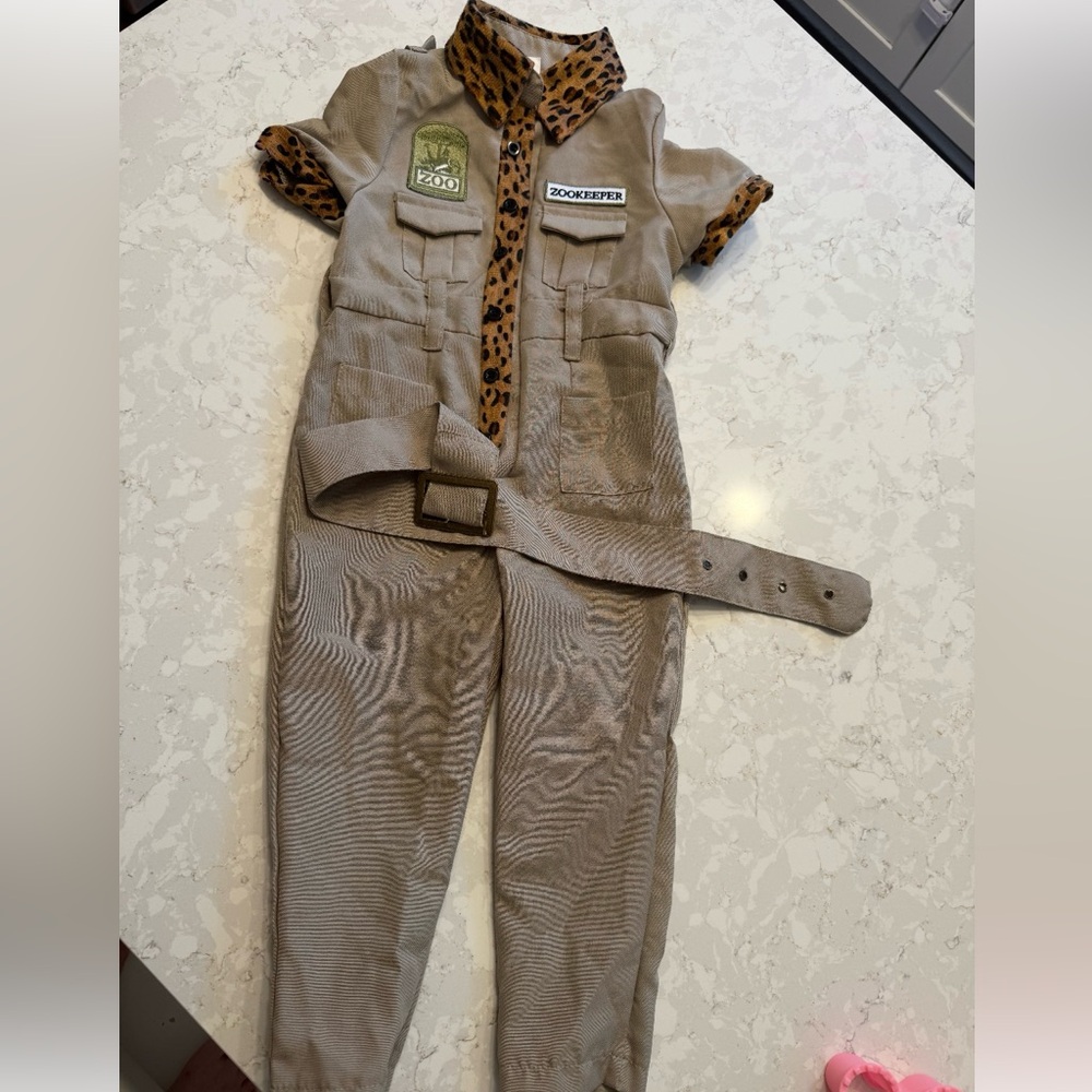Kids Zookeeper Costume with Belt